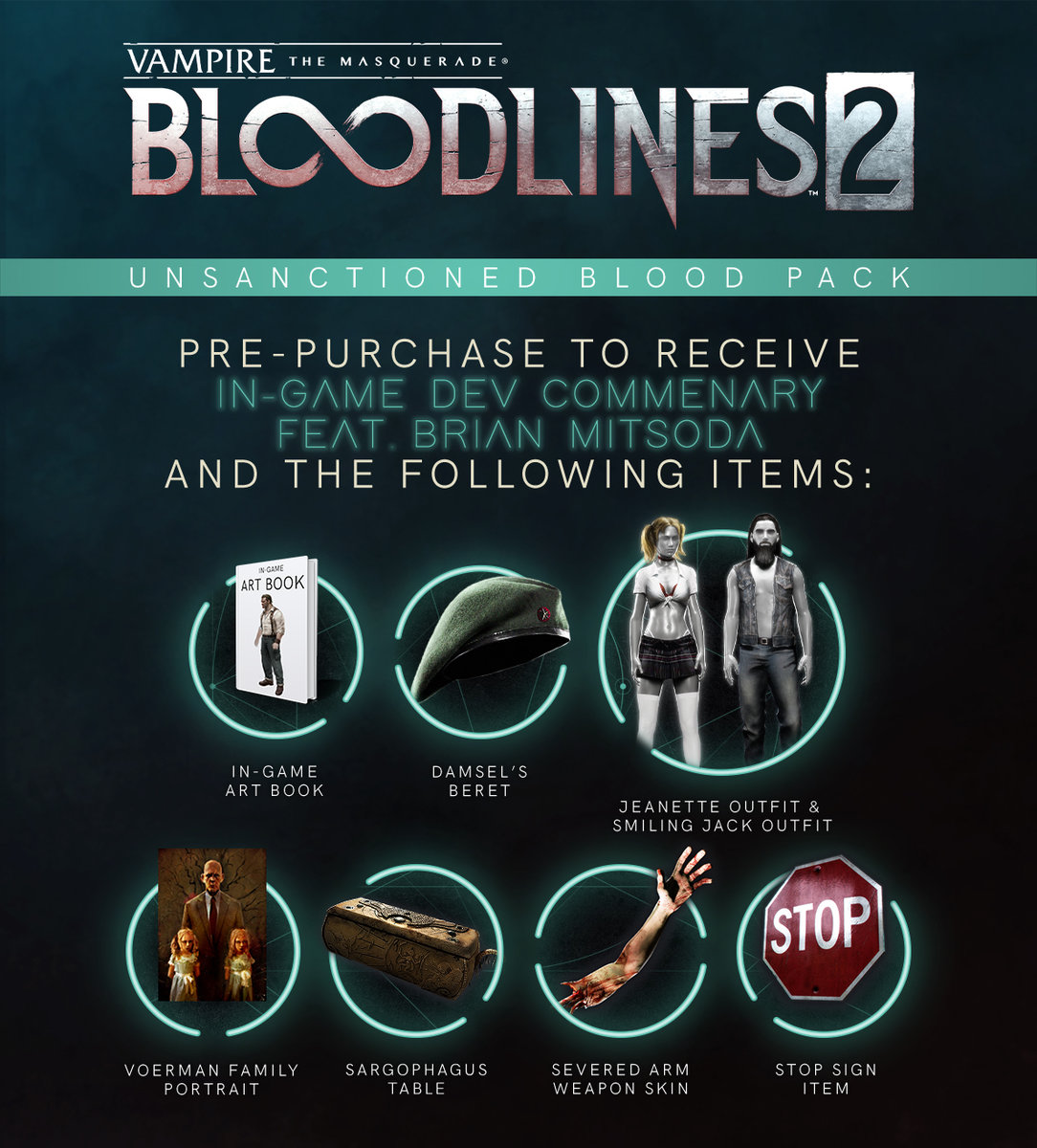 Paradox Interactive Announces Vampire: the Masquerade - Bloodlines 2 -  mxdwn Games