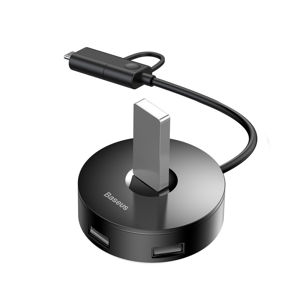 Baseus HUB rozdzielacz adapter 3x USB 2.0 / 1x USB 3.0 z kablem 12cm