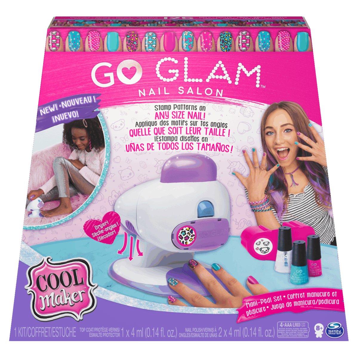 Cool Maker Go Glam Unique Salon Metallic - Kiddo Pacific