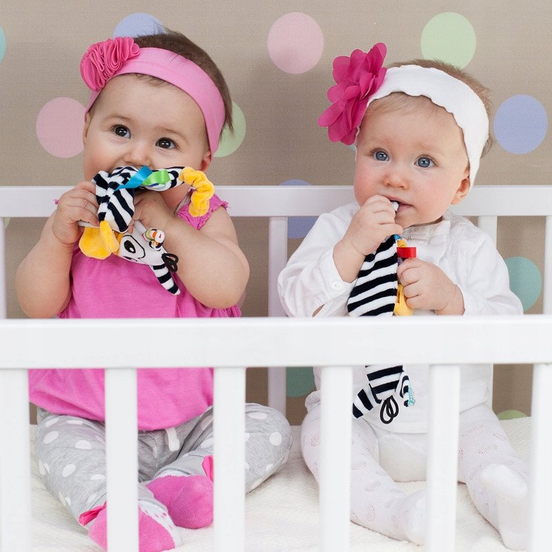 Mom's Care, zabawka edukacyjna Szmatka Zebra - Mom's Care | Sklep