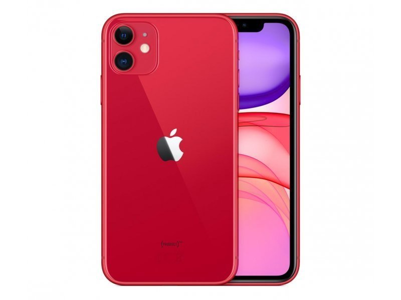 Smartfon Apple iPhone 11, 4/128 GB, czerwony - Apple | Sklep EMPIK.COM
