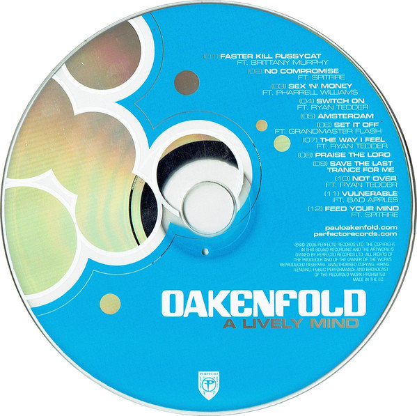 A Lively Mind Oakenfold Paul Muzyka Sklep Empik Com