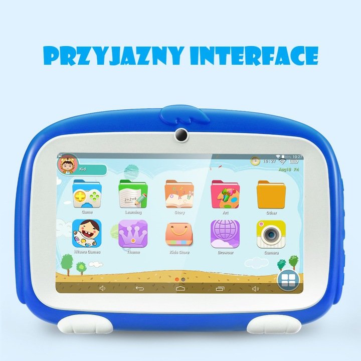 Tablet Edukacyjny Dla 7 Latka Tablet dla dzieci edukacyjny 7'' Jelly D2 eNitro - eNitro | Sklep EMPIK.COM