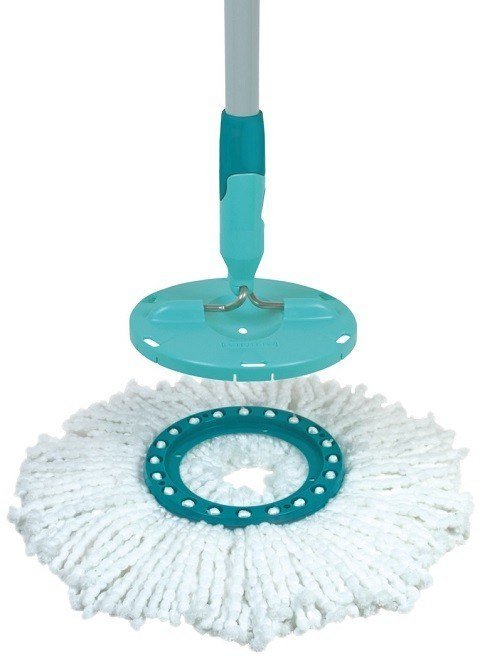 Leifheit Mop Head Clean Twist/Combi Static Plus M Blue 55330