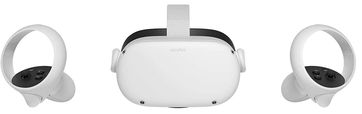 Oculus Quest 2 64GB GOGLE VR OKULARY + 2 KONTROLERY - Oculus