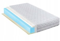 160X200 MATERAC Z LATEKSEM I PIANKĄ LENIWĄ POLSKI