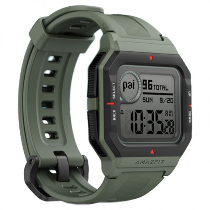smartwatch amazfit bip a1608 bluetooth cinnabar