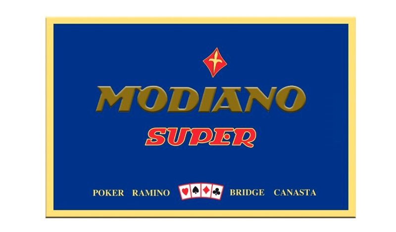 Modiano, karty Ramino Super Fior,i 2 talie - Modiano