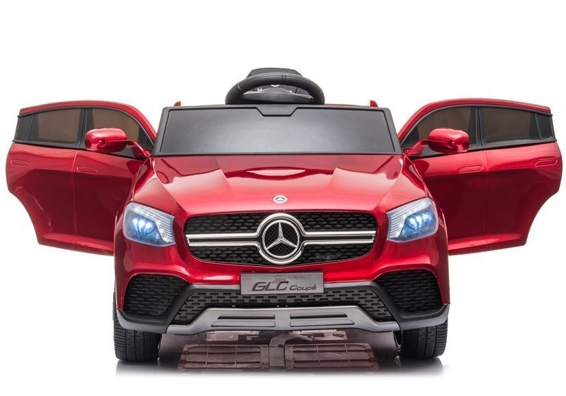 Lean Toys, auto na akumulator Mercedes GLC Coupe, czerwony