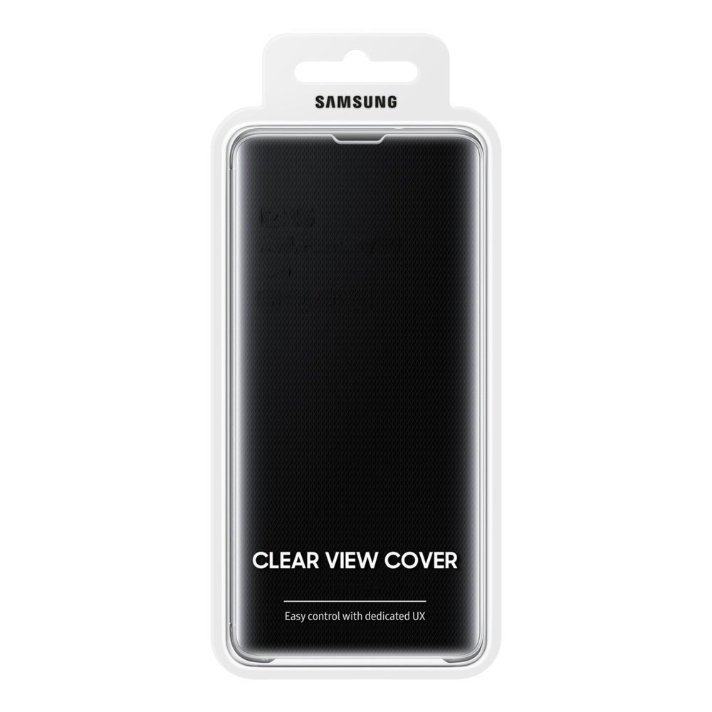 SAMSUNG - Galaxy Note20 ultra Clear View カバー 黒 純正品 Samsung Clear View Cover do Galaxy Note 20 Ultra Czarny (EF