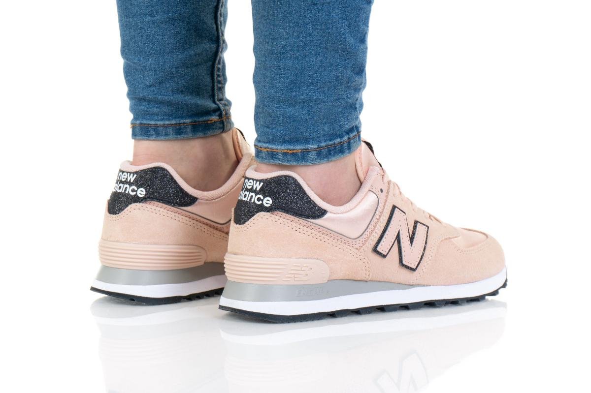 New Balance, Buty, 574 WL574FL2, różowy 