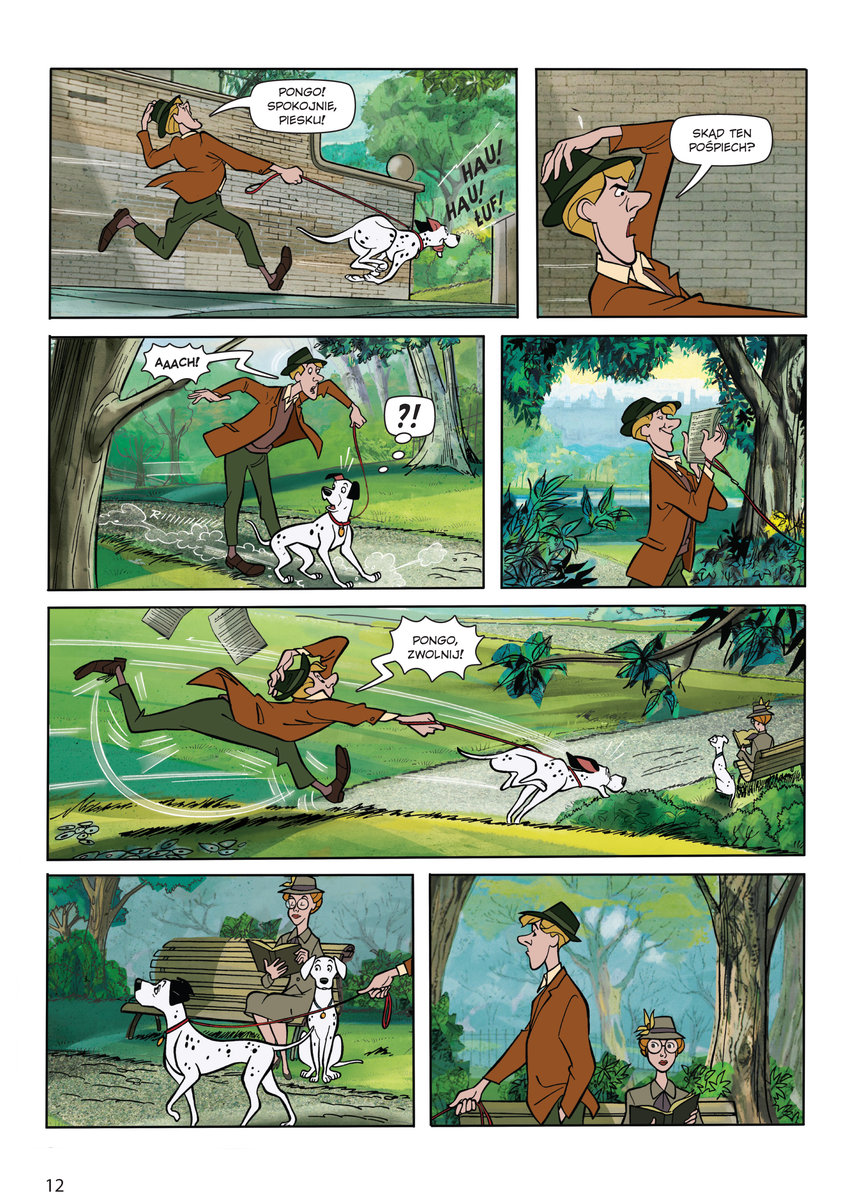 101 dalmatyńczyków. Klasyczne baśnie Disneya w komiksie Le Bornec