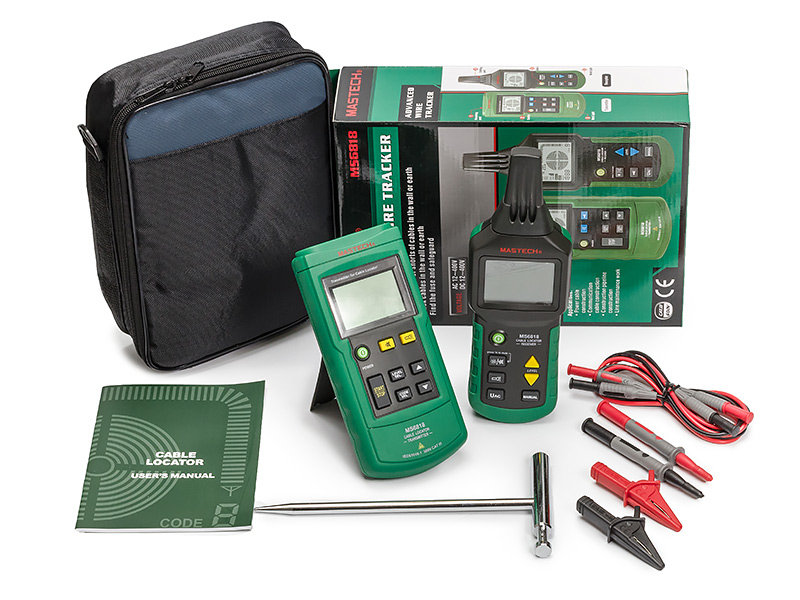 Mastech MS6818 Lokalizator przewodów kabli rur LCD - MASTECH | Sklep ...