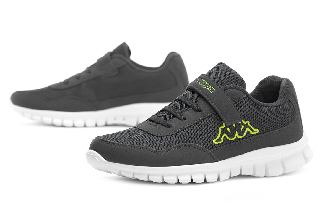 Kappa, Buty sportowe dziecięce FOLLOW K, 260604K-1633, Szare