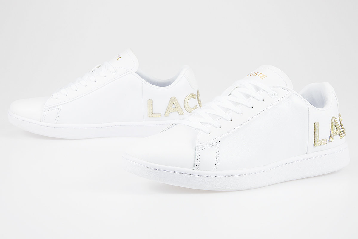lacoste buty damskie białe skórzane
