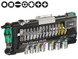 Zestaw bitów Tool-Check+ 39-częściowy Wera - WERA | Sklep