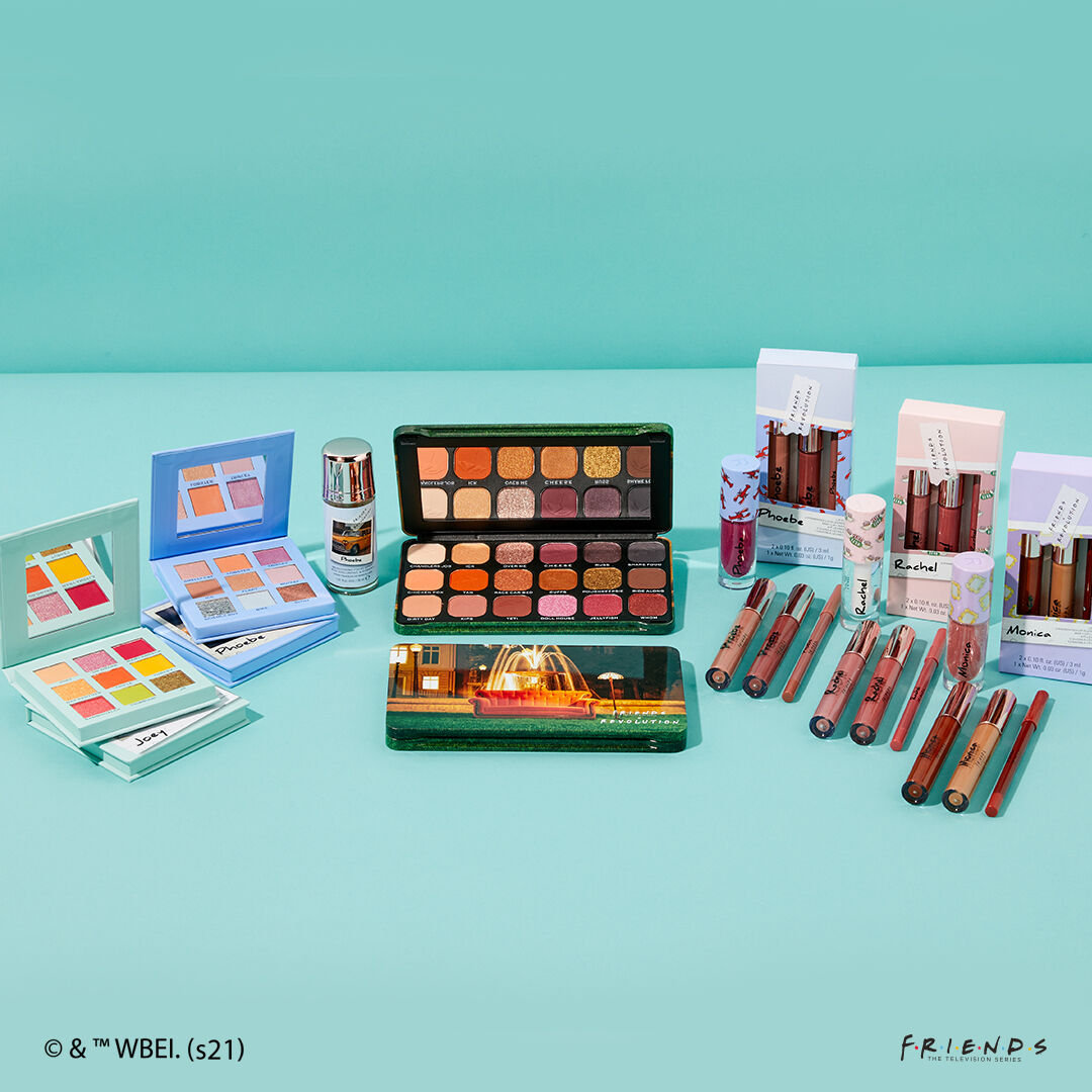 Makeup Revolution, X Friends, paleta cieni do powiek Ross, 9 g Sklep