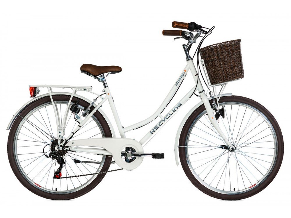 Lekki Damski Rower Miejski 26 Retro Dziewczęcy KS Cycling Sport