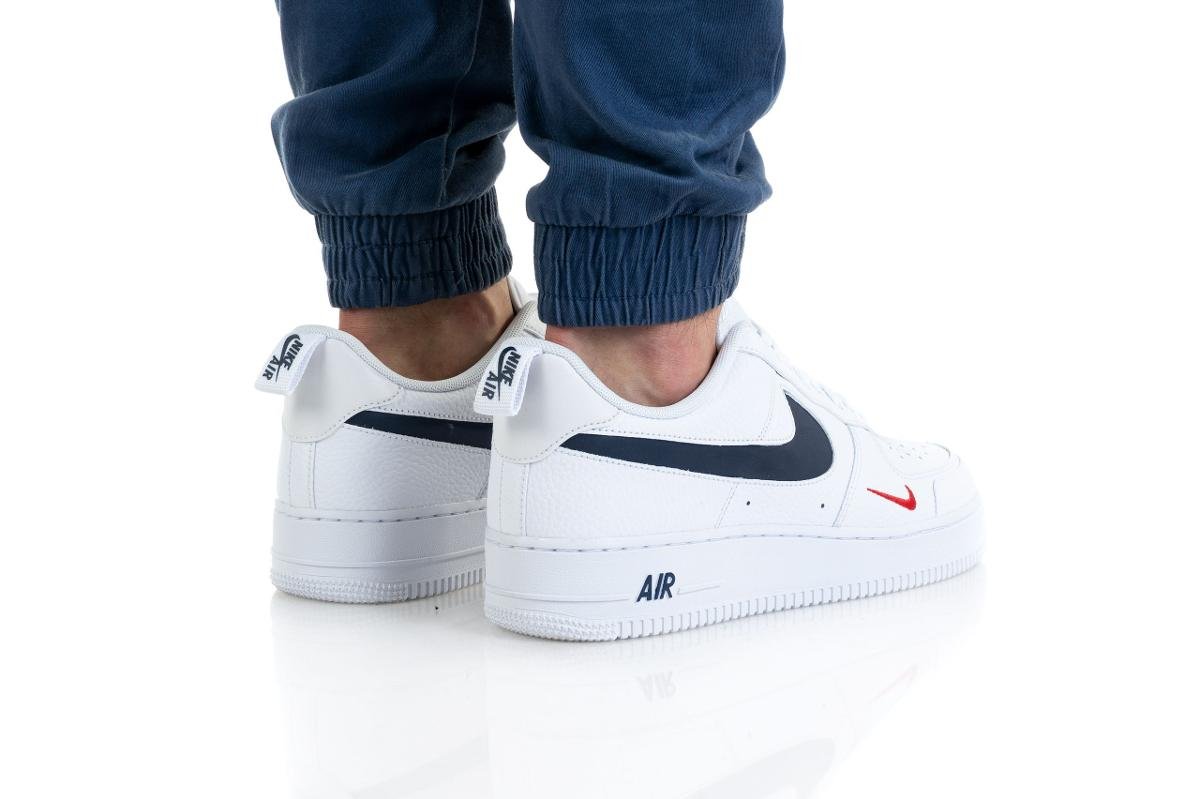 nike air force 1 biało czerwone