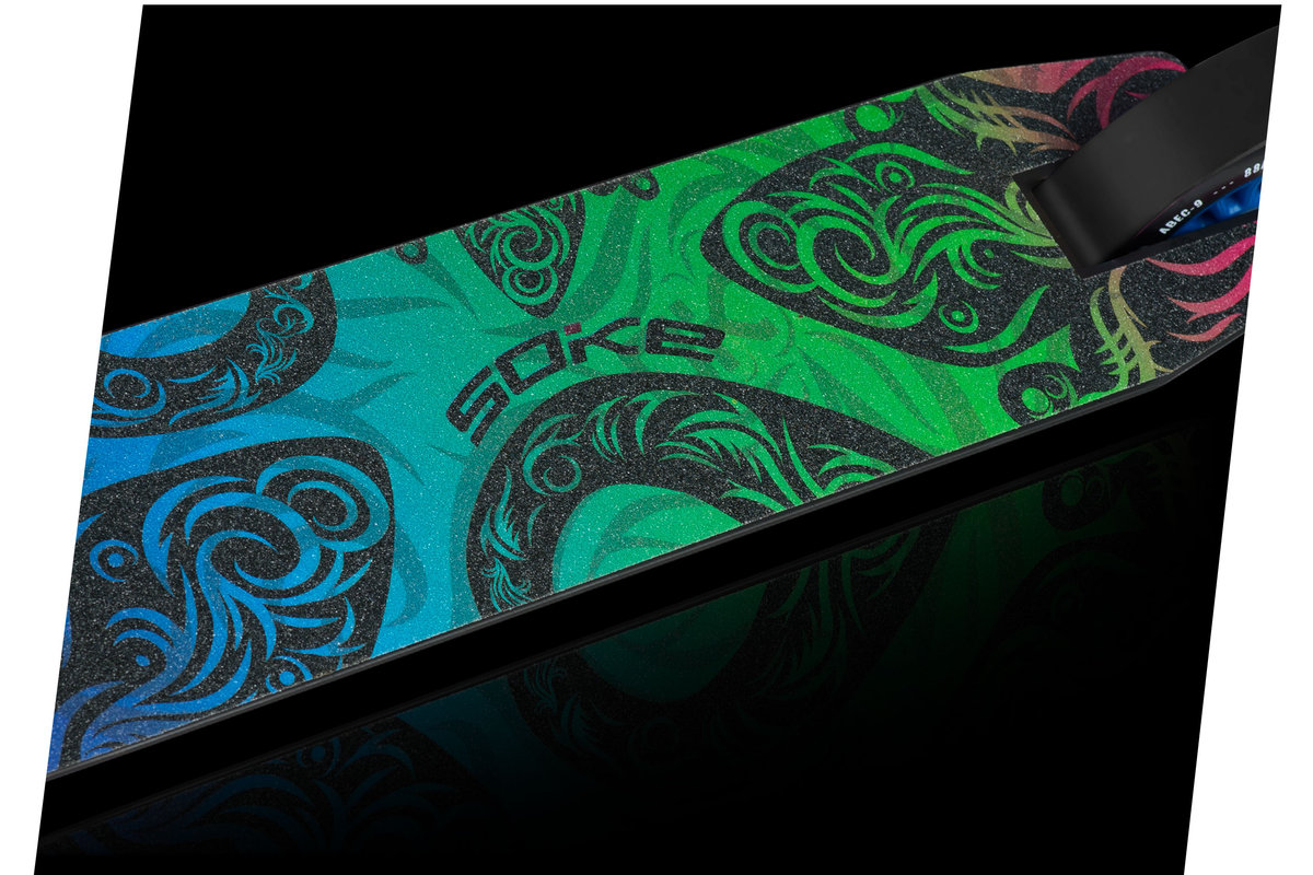 Monopattino Acrobatico SOKE EVO Street - ABEC-9, Ruote 100mm, Frenio FLEX, Per Skate Park - Foto 4