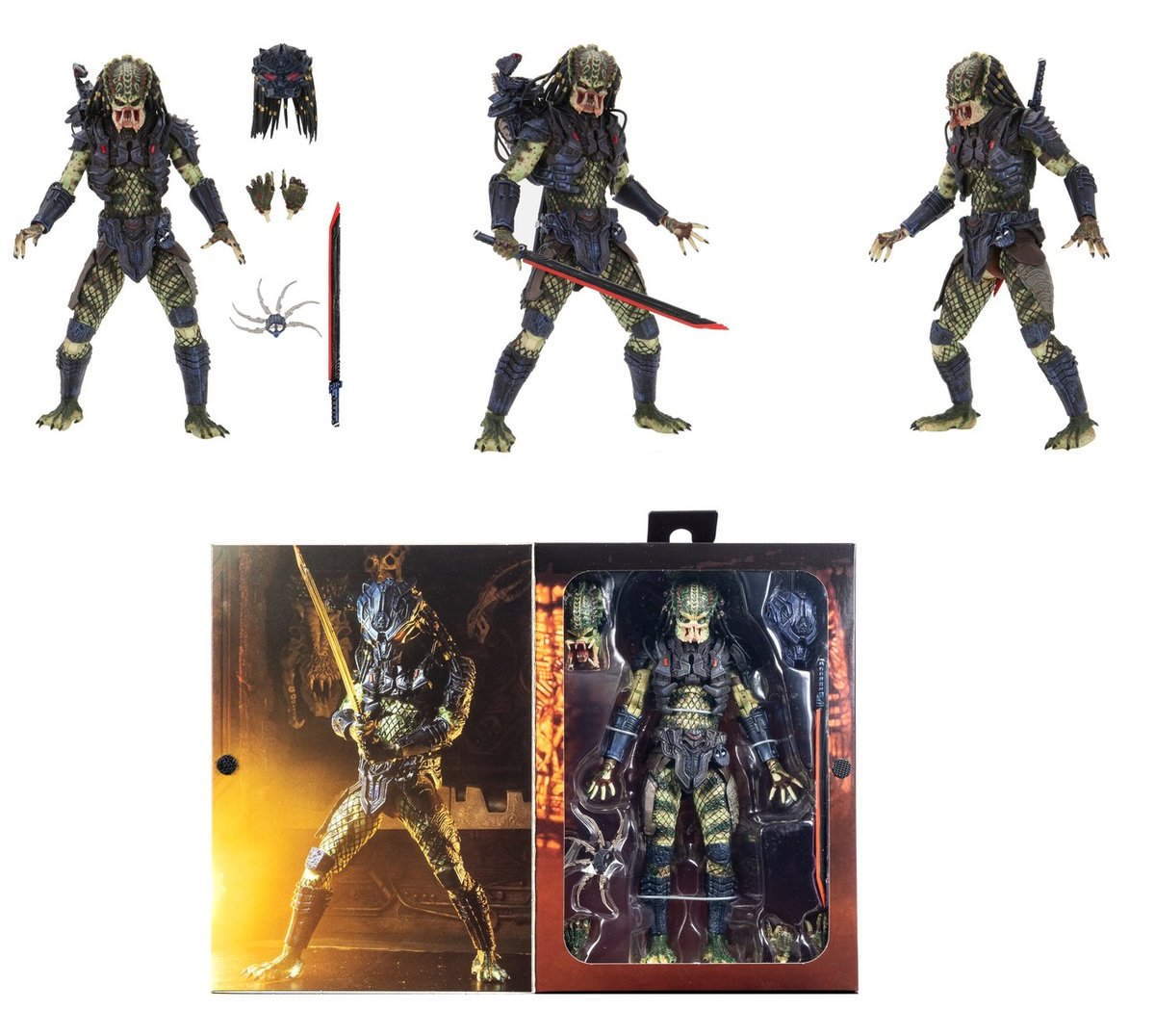 PREDATOR 2 フィギュア NECA Predator 2 - Elder Predator Ultimate figurka 18 cm
