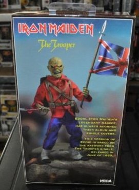 NECA Iron Maiden エディ フィギュア The Trooper Amazon.co.jp: アイアンメイデン・エディ『IRONMAIDEN』Eddie