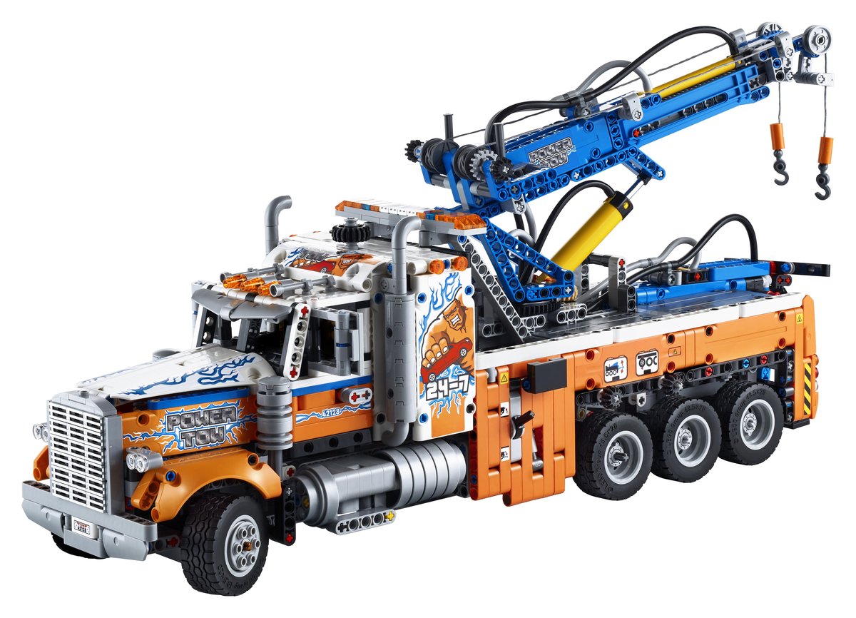 Lego, Technic, Ciężki samochód pomocy drogowej, 42128