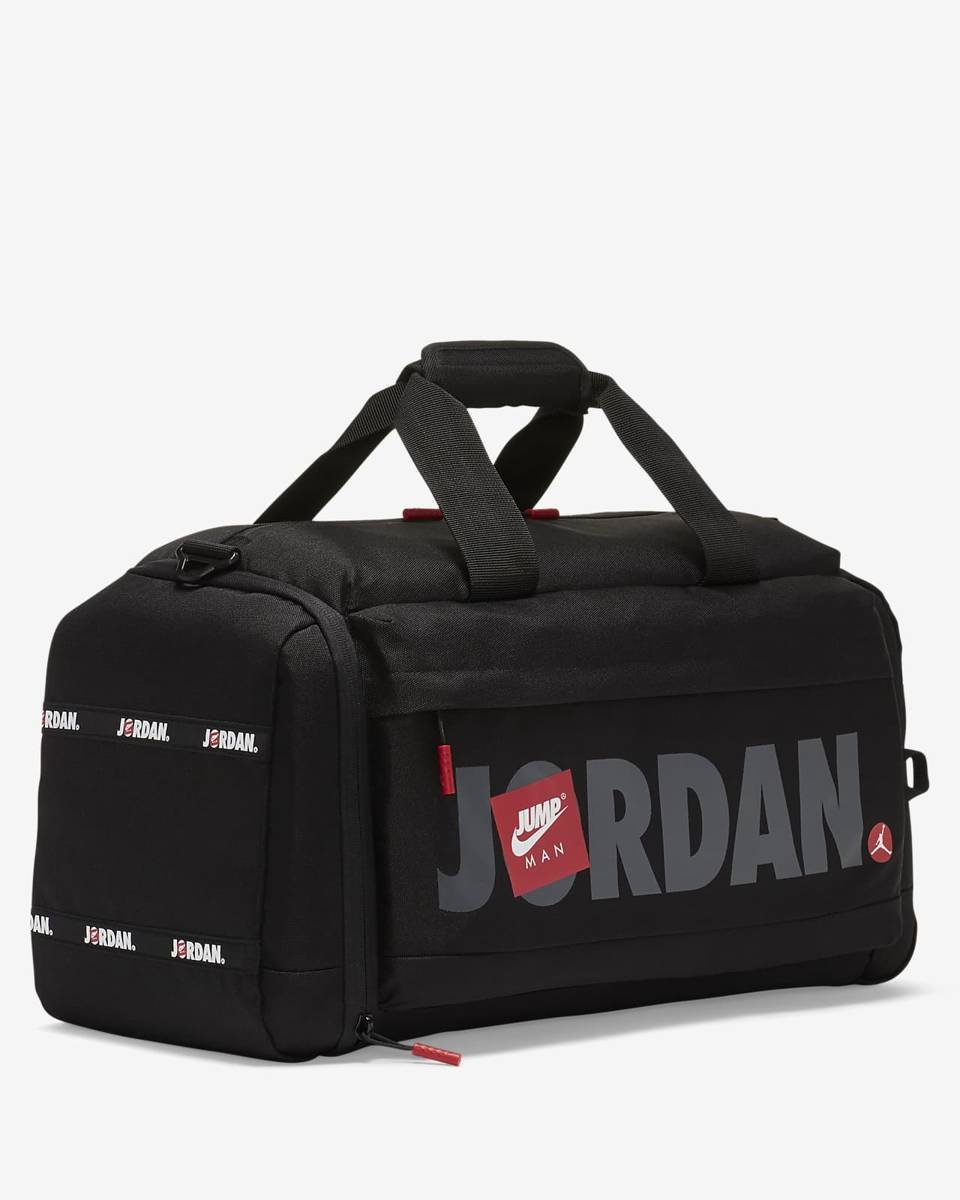 Air Jordan, Torba sportowa, Jumpman Duffel Bag, 9A0508023, czarna