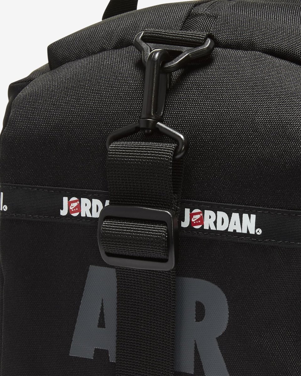 Air Jordan, Torba sportowa, Jumpman Duffel Bag, 9A0508023, czarna