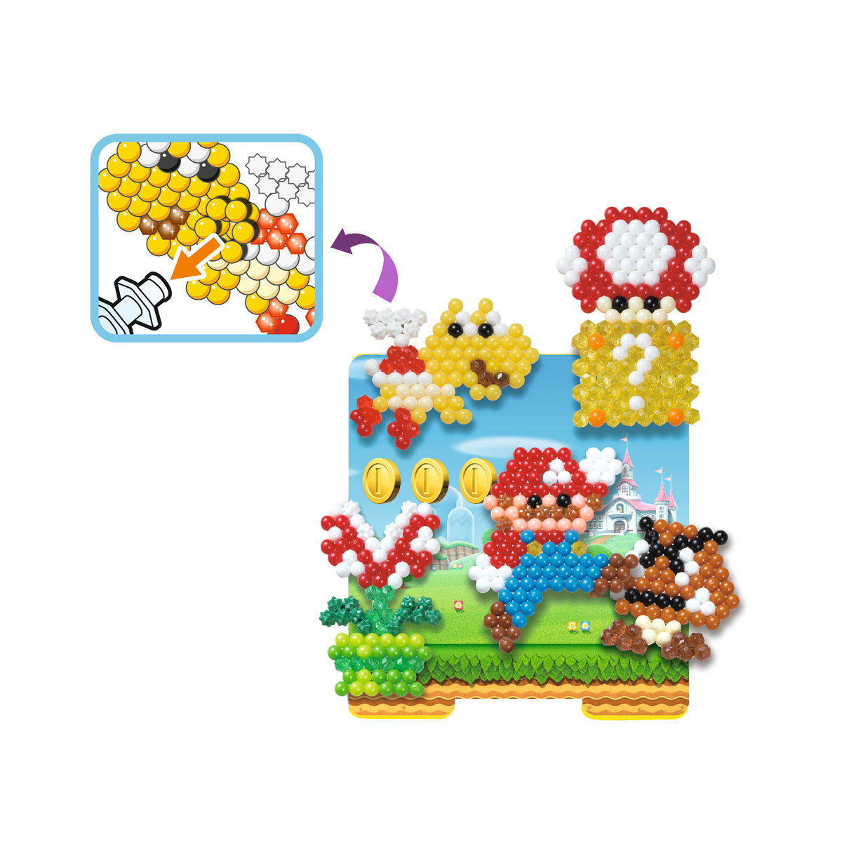 Aquabeads Super Mario Character Craft Kit - 31946