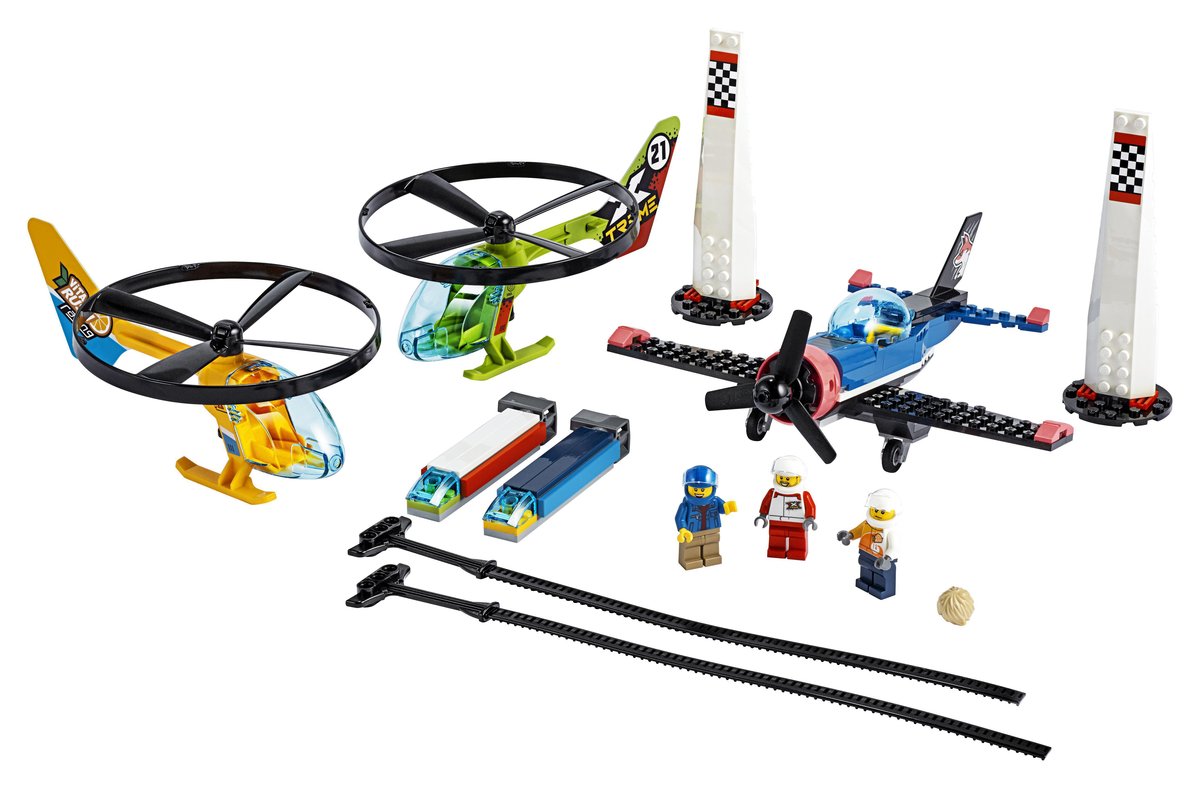 LEGO City, klocki Powietrzny wyścig, 60260 - LEGO | Sklep EMPIK.COM
