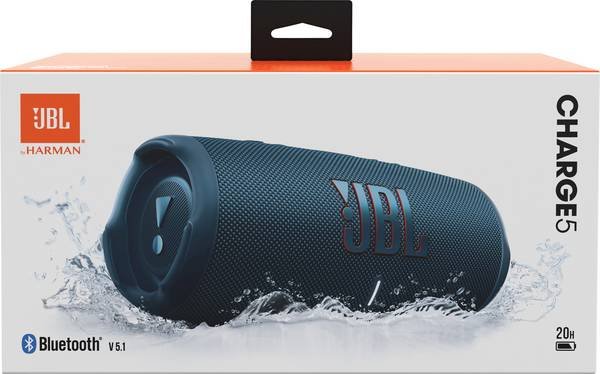 Głośnik bluetooth JBL Charge 5 40W, niebieski - Jbl | Sklep EMPIK.COM