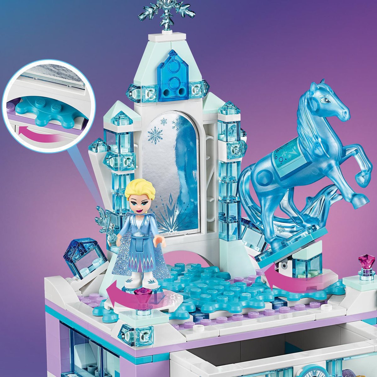 LEGO Disney Princess klocki Szkatu ka na bi uteri Elsy 41168