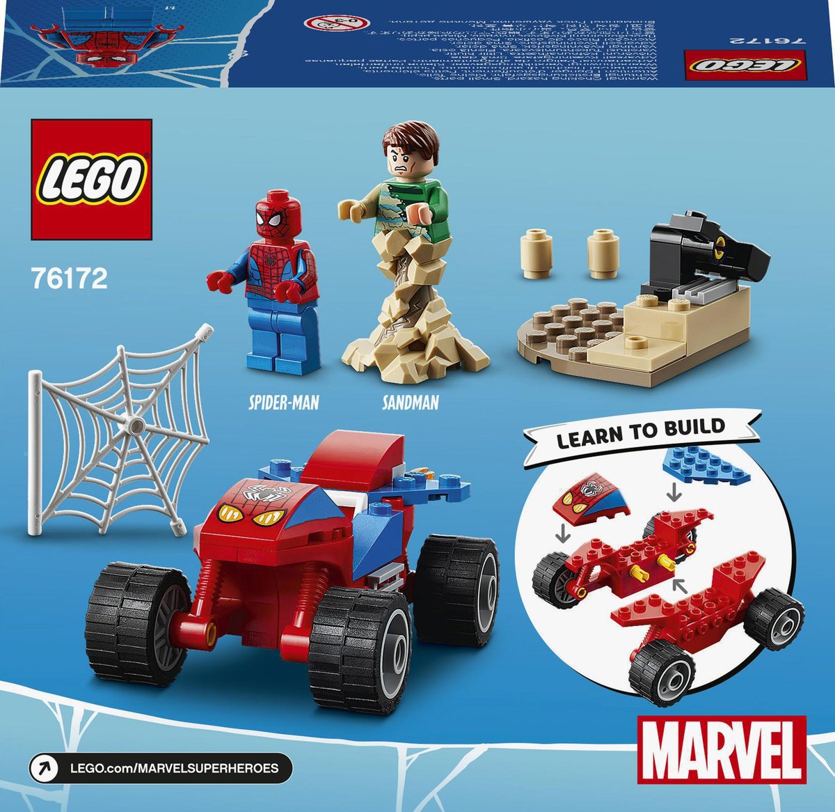 Lego 76172 Marvel Super Heroes Pojedynek Spider Mana Z Sandmanem Porownaj Ceny Promoklocki Pl
