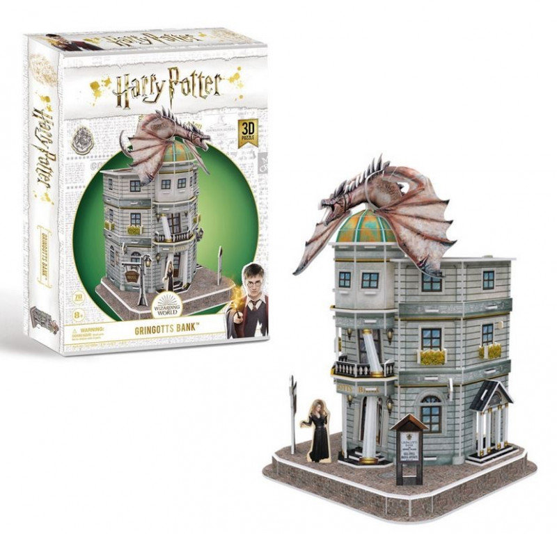 sent ethnic feel Puzzle 3D Harry Potter Bank Grinngotta na Pokątnej 21005 (306-21005) -  Cubic Fun | Sklep EMPIK.COM