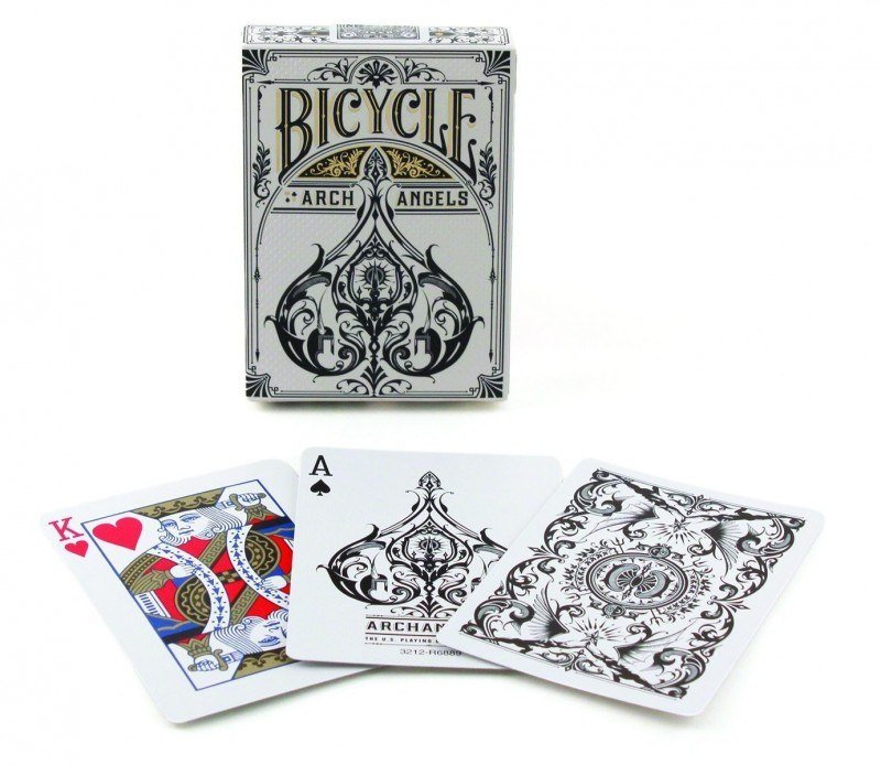 Bicycle, Archangels, karty, 54 szt., U.S. Playing Card