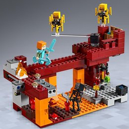 LEGO Minecraft klocki Most P omykow 21154 LEGO Sklep EMPIK.COM