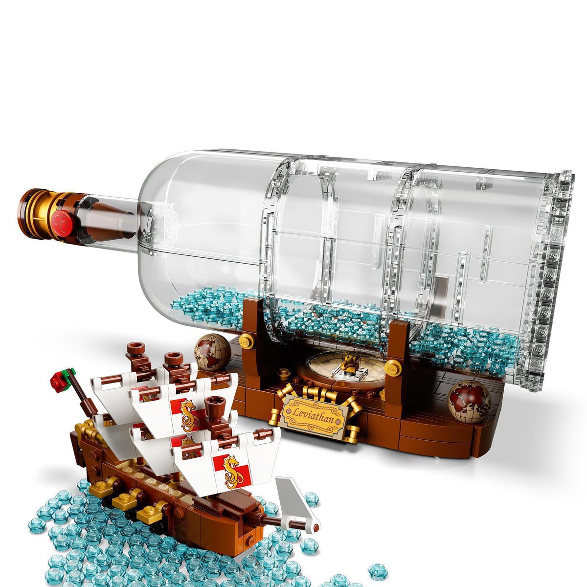 Dolke sende Mild LEGO Ideas, Statek w butelce, 92177 - LEGO | Sklep EMPIK.COM