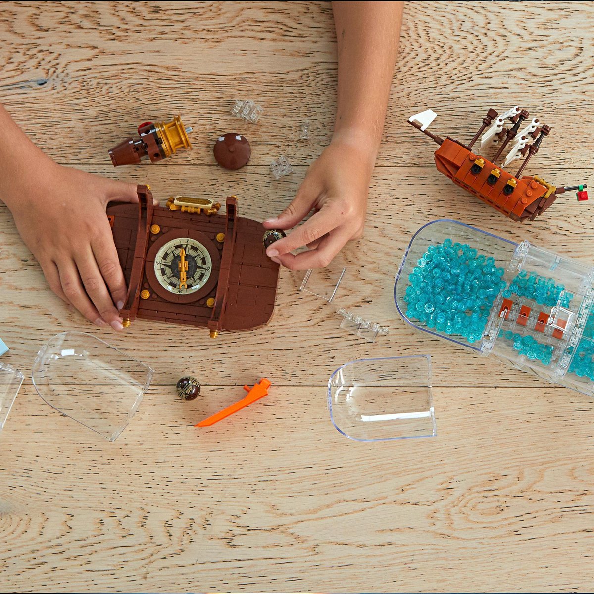 Dolke sende Mild LEGO Ideas, Statek w butelce, 92177 - LEGO | Sklep EMPIK.COM