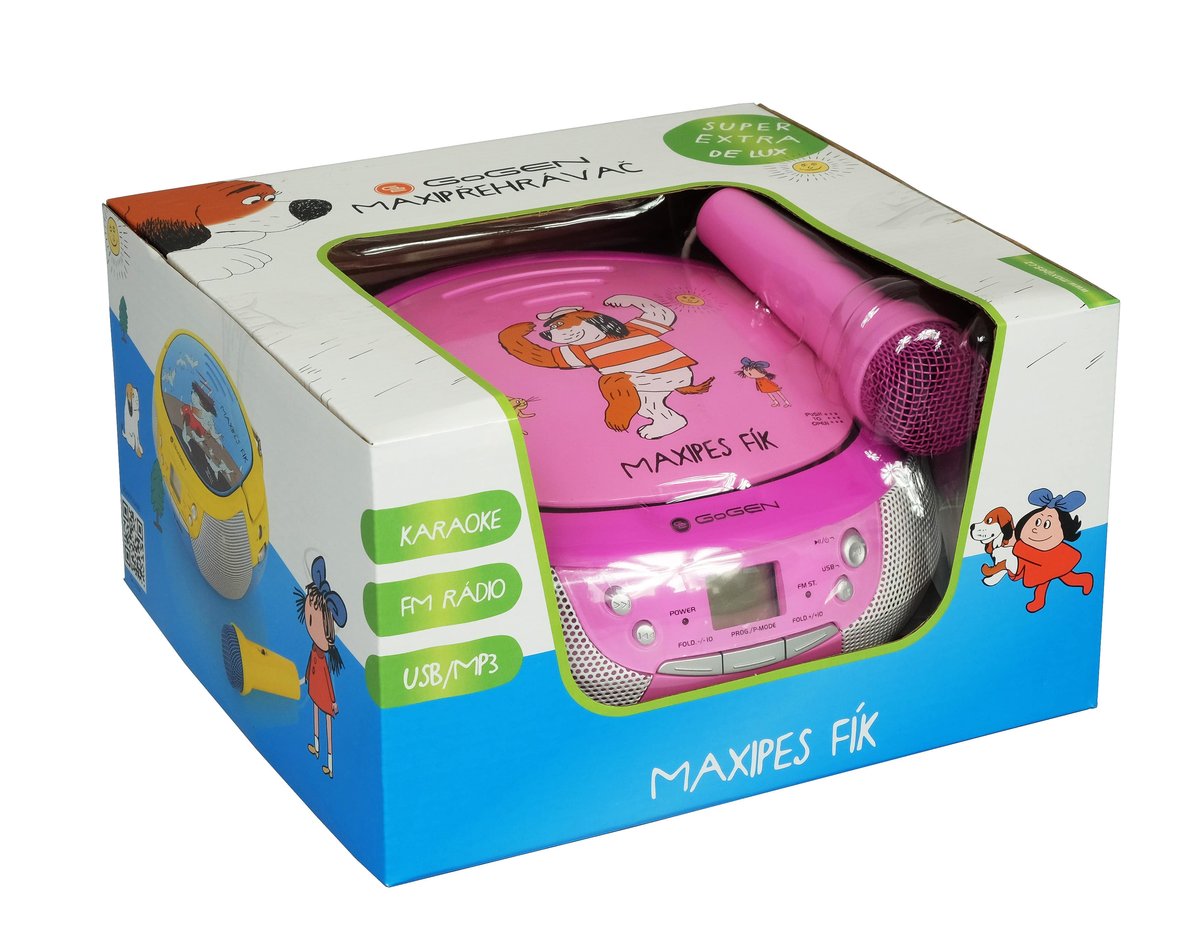 TinyGeeks Tunes Kids Boombox odtwarzacz CD dla dzieci, nowość 2022