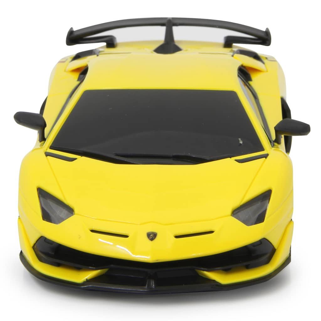 Modellino Auto Telecomandata JAMARA Lamborghini Aventador SVJ 1:14, Bianco, Luci LED, Fino A 11 Km/h, Telecomando 2.4 GHz