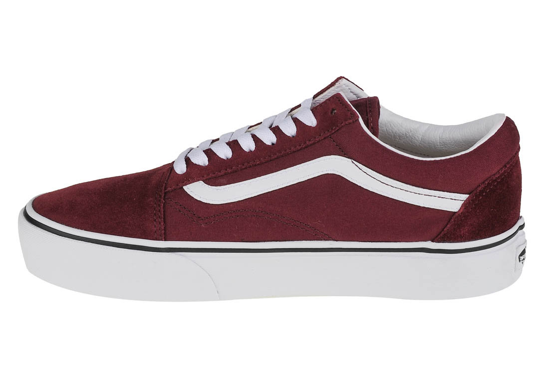 vans buty bordowe