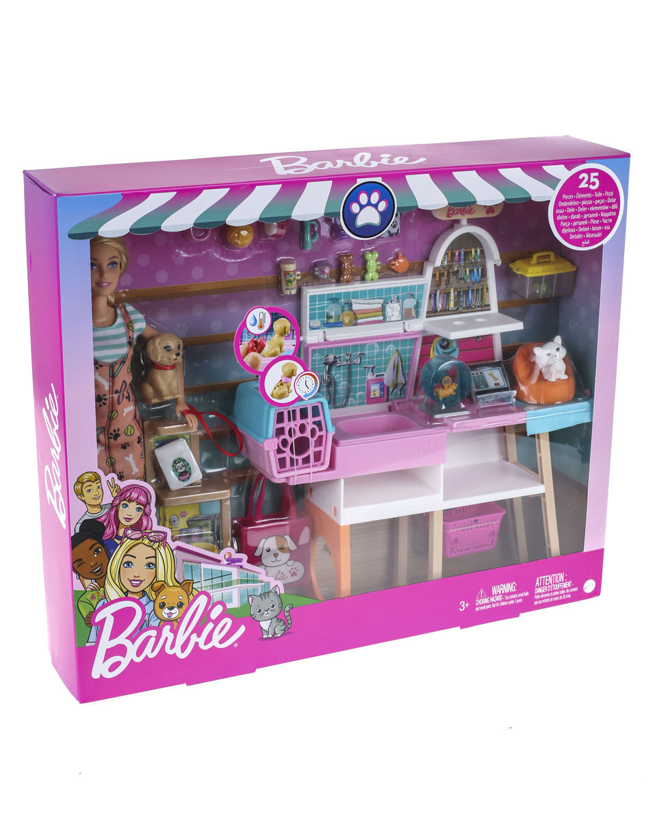 PEPCO Lalka Barbie Salon dla zwierzaków Pepco Sklep