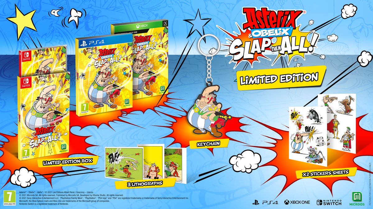 Asterix and Obelix: Slap Them All 2 欧州 Asterix & Obelix Slap Them All! 2 Gra na Nintendo Switch