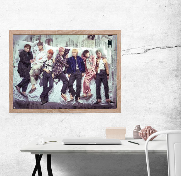 BTS Bed - plakat 91,5x61 cm - BTS | Sklep EMPIK.COM