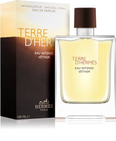 TERRE D'HERMÈS Eau Intense Vétiver 100ml Hermes, Terre d'Hermes Eau Intense Vetiver, woda toaletowa