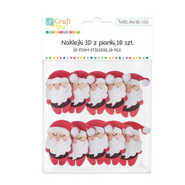 Santa Felt Stickers