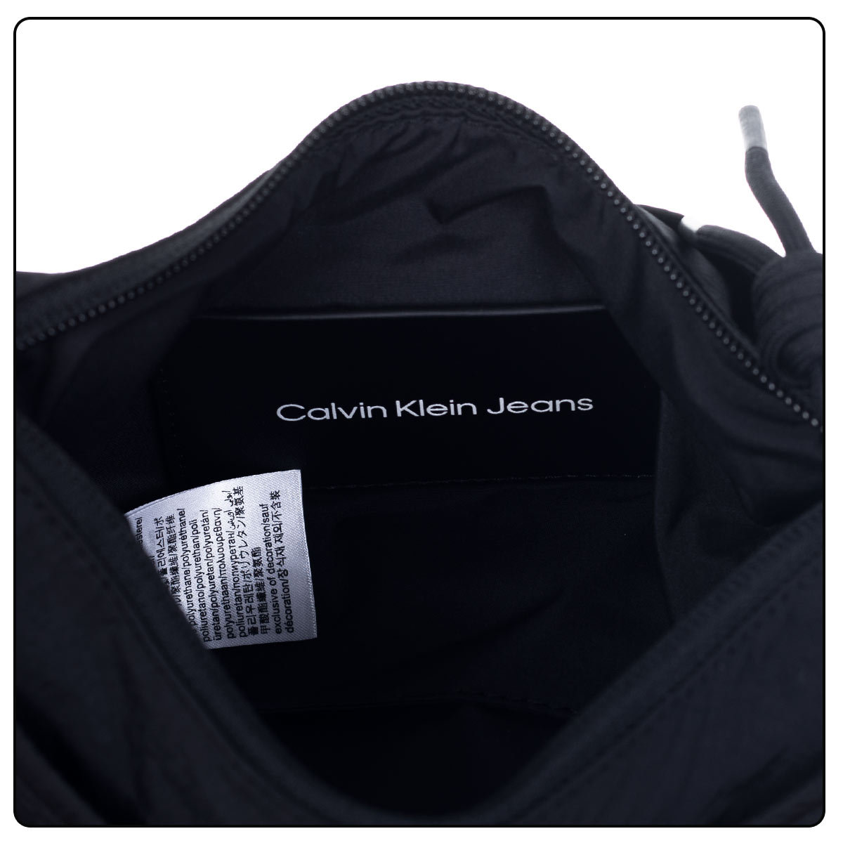 Calvin Klein Feminine Nylon Shoulder Bag Black K60K608955 BDS