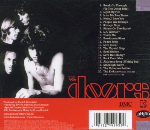 3CD Doors The Very Best Of The Doors WPZR302202 Elektra 未開封 /00330 The Very Best Of The Doors - The Doors | Muzyka Sklep EMPIK.COM