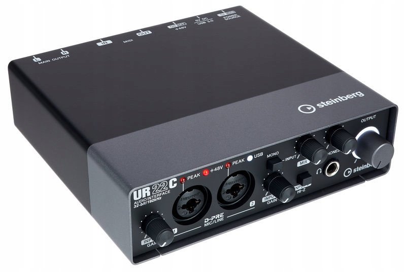 Steinberg スタインバーグ UR22C Recording pack steinberg UR22C Recording Pack マイク ヘッドホンセット USB